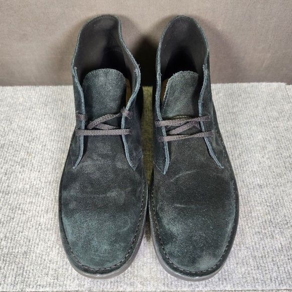 Clarks Bushacre 2 Mens Size 9M Black Suede Desert Ankle Chukka Boots 82288 main image 9
